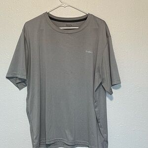 Reebok Men's Light Gray Short Sleeve Athletic Tee